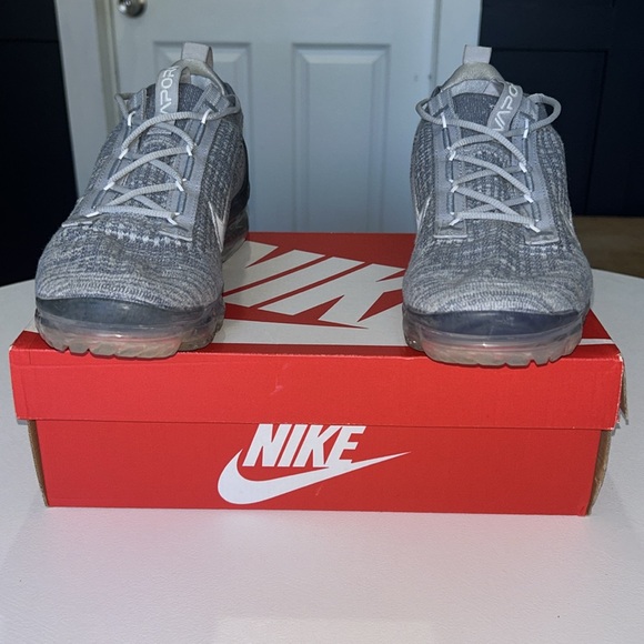Nike Air VaporMax 2021 FK “Armory Blue Smoke Grey” Men’s Size 10 - Picture 4 of 9